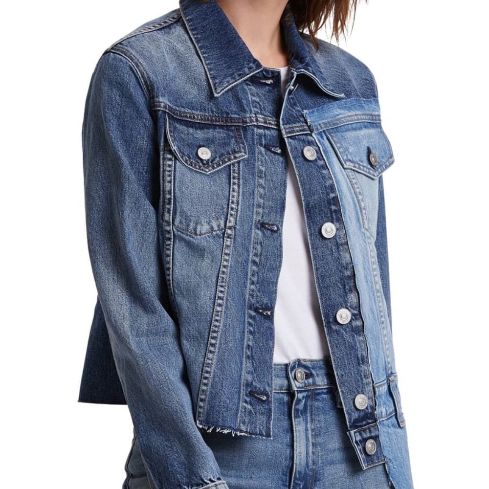 HUDSON Jeans Classic Fitted Trucker Jacket